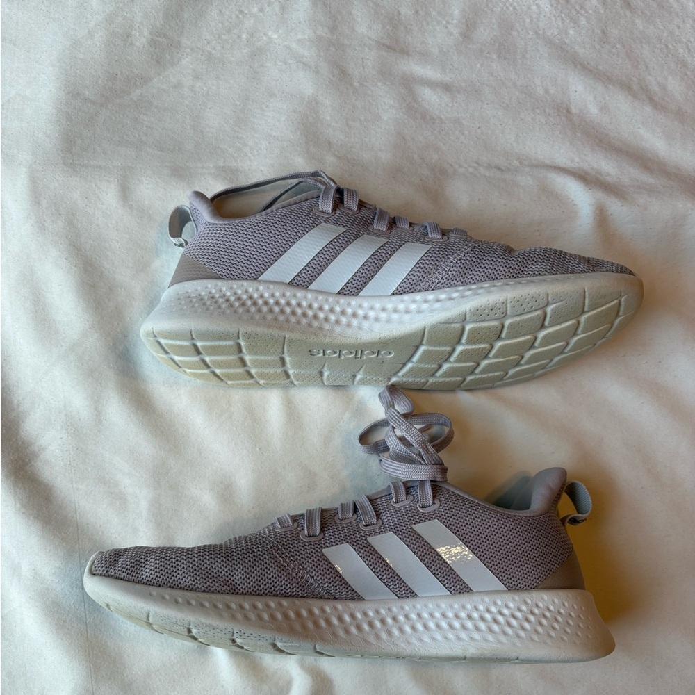Adidas Womens Pure Motion running shoes in mauve/light Purple color